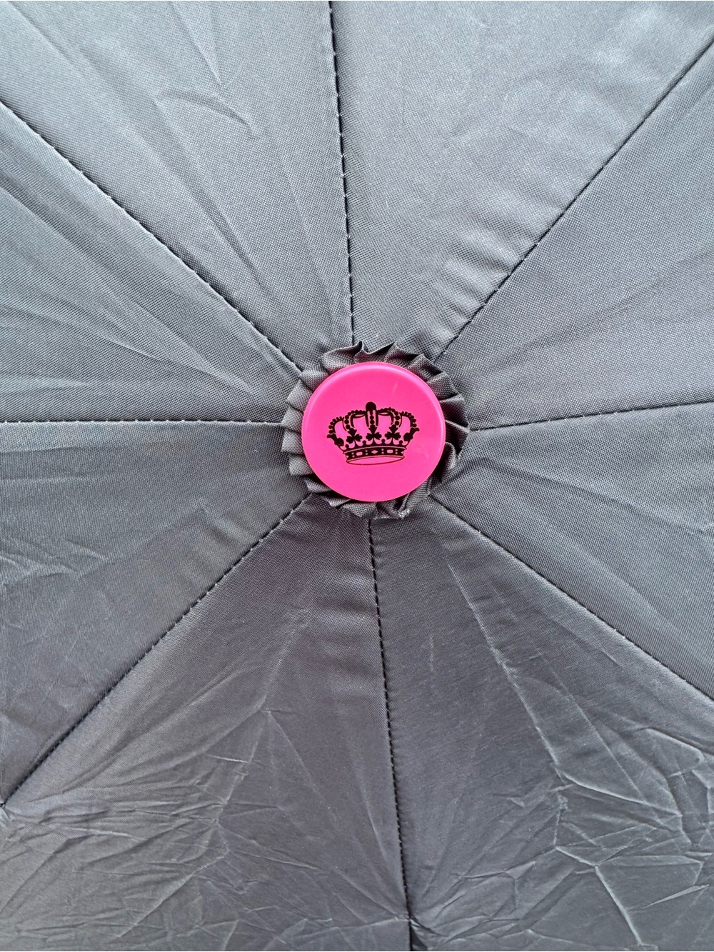 Juicy Couture NWT Hot Pink Tote Bag, Juicy Couture bow & Matching Umbrella Set - Picture 7 of 11